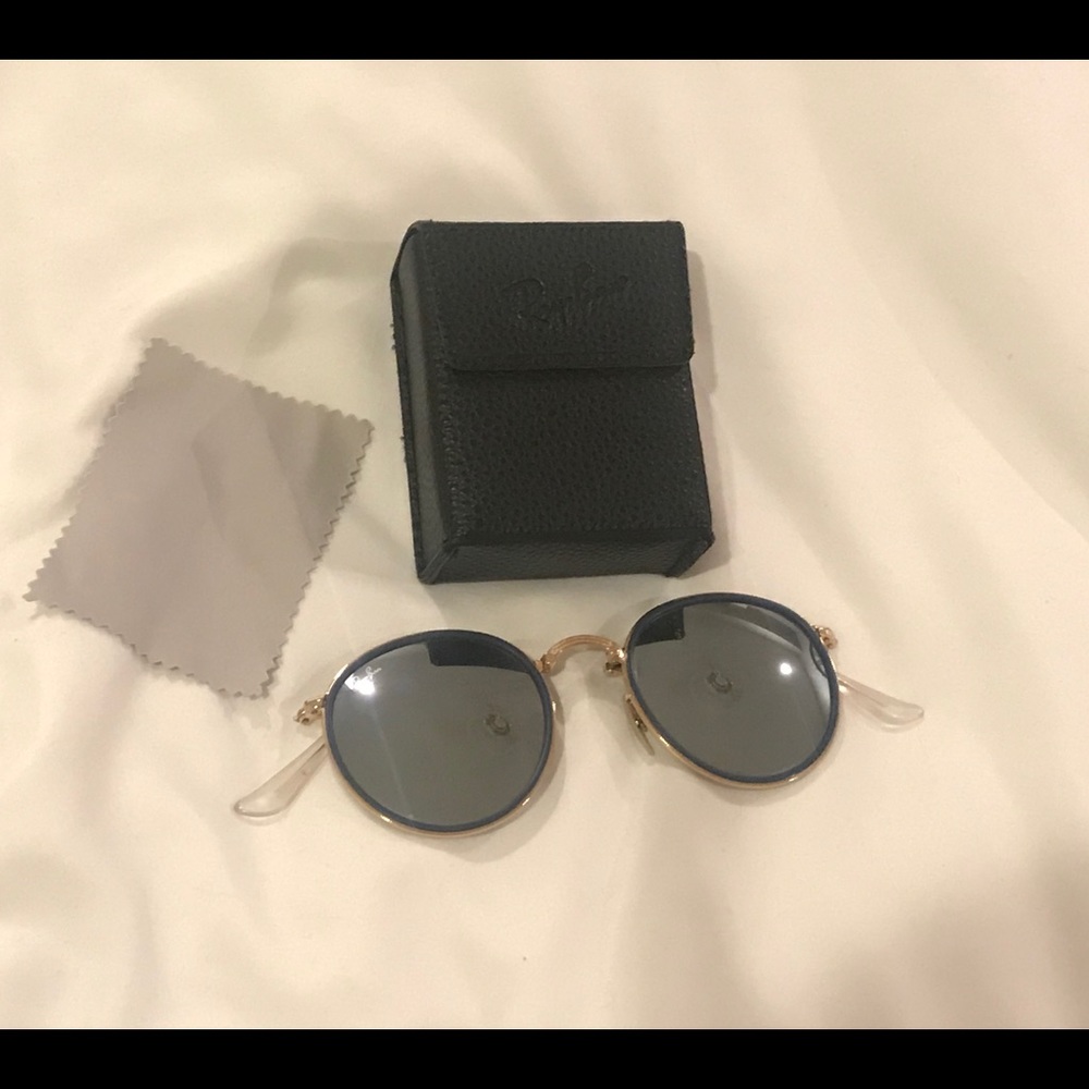 Ray Ban Round Folding Sunglasses - RB3617